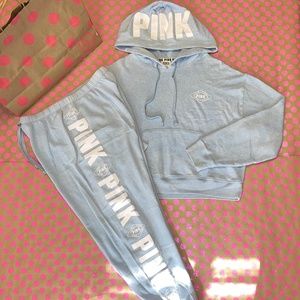 Victoria Secret PINK Hoodie & Jogger's Set